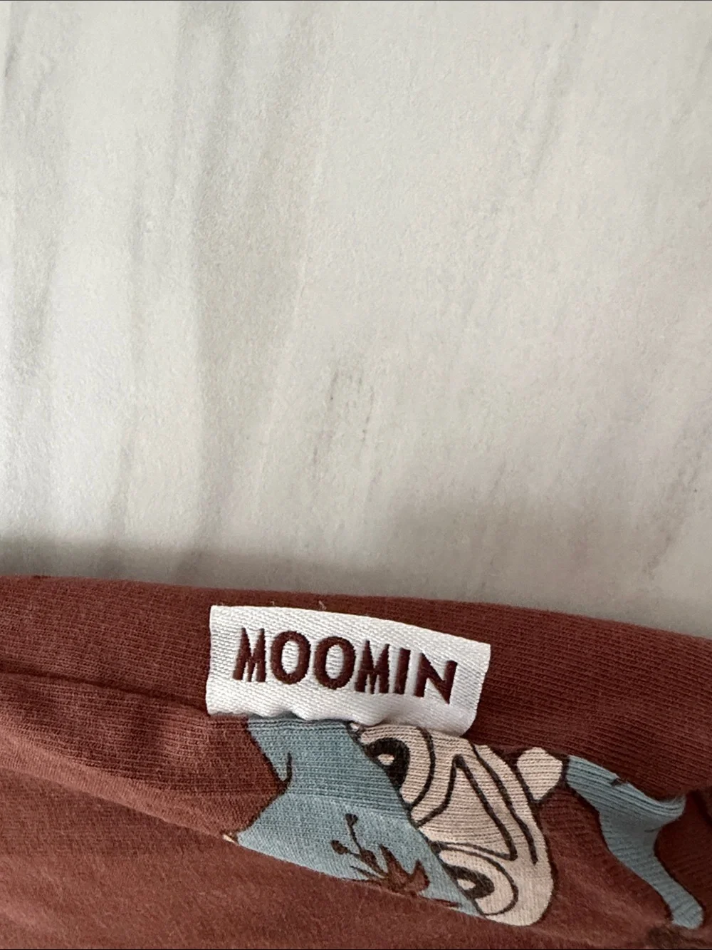 Moomin by Martinex Brown Baby One-Piece with Moomin Characters Size 3-6M/68cm